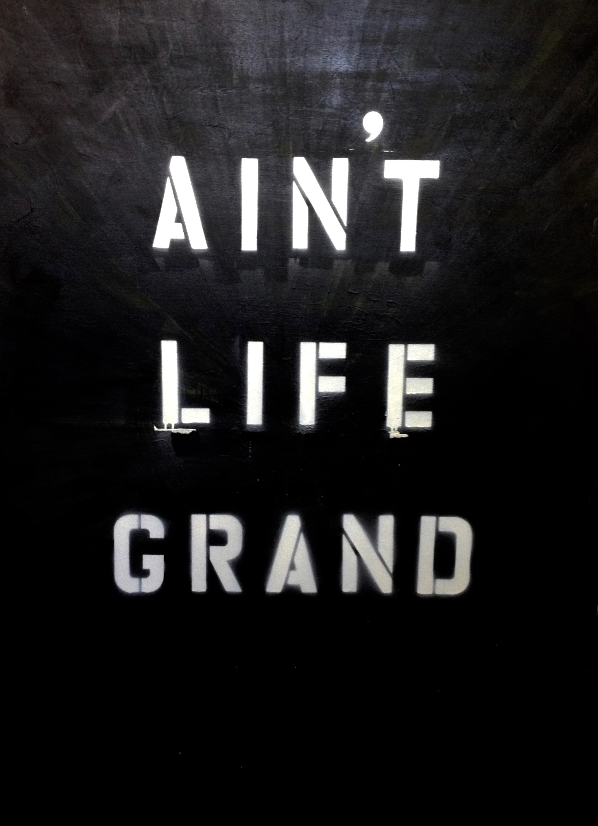 aint life grand